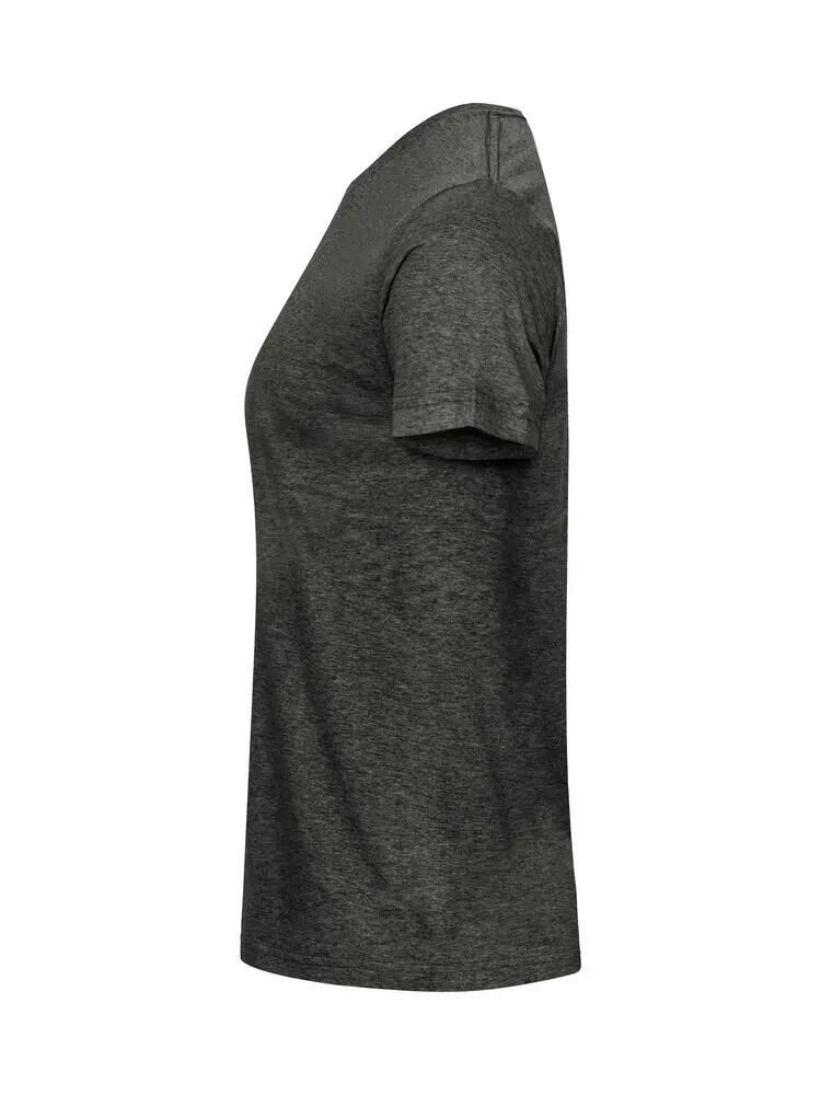 clique Classic OC-T Women T-shirt in 100% cotone biologico anthracite 2/4