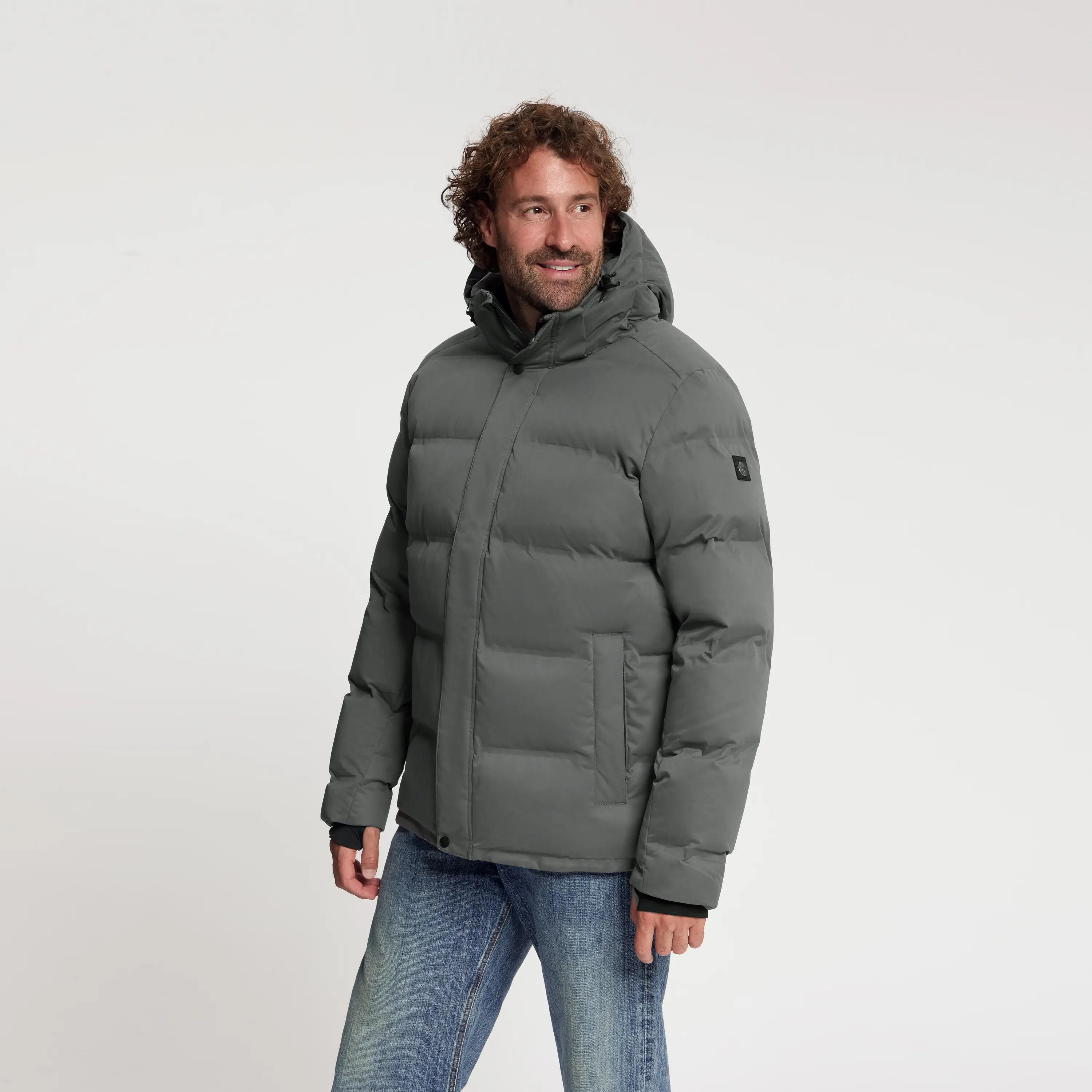 Andreas Homme - Doudoune d'hiver - Imperméable - Gris 2/5