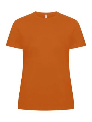 clique Classic OC-T Women T‑Shirt aus 100% Bio‑Baumwolle, orange