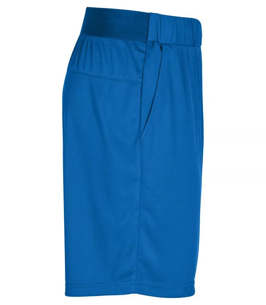 clique Basic Active Shorts in polyester spun dyed – Royalblue 4/4