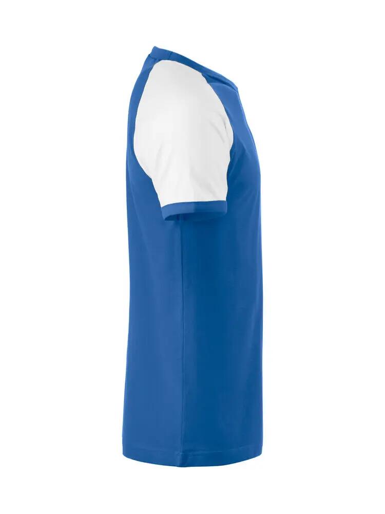 clique Raglan-T manches contrastées en coton peigné 4/4