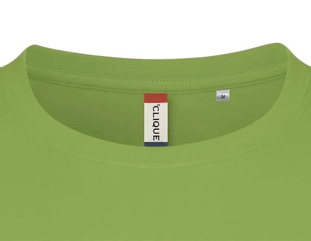clique Basic-T T-shirt uomo slim in cotone, light green 5/5