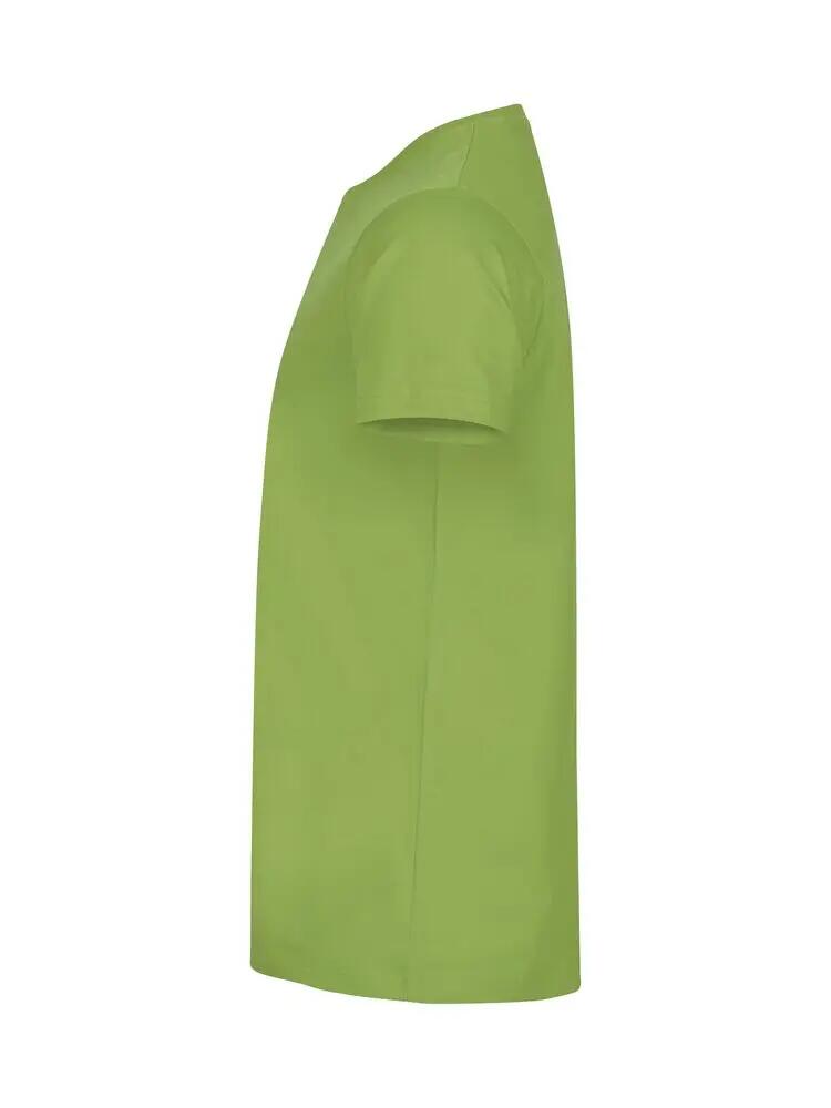 clique Basic-T T-shirt uomo slim in cotone, light green 4/5