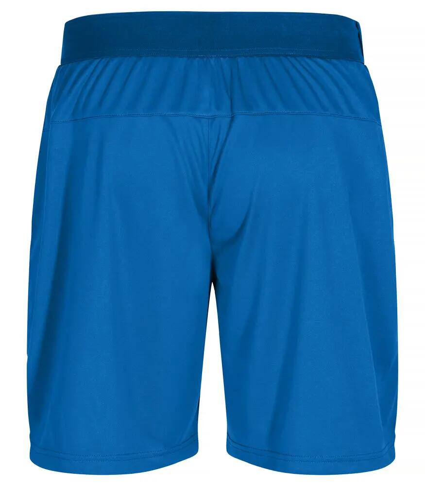 clique Basic Active Shorts in polyester spun dyed – Royalblue 2/4