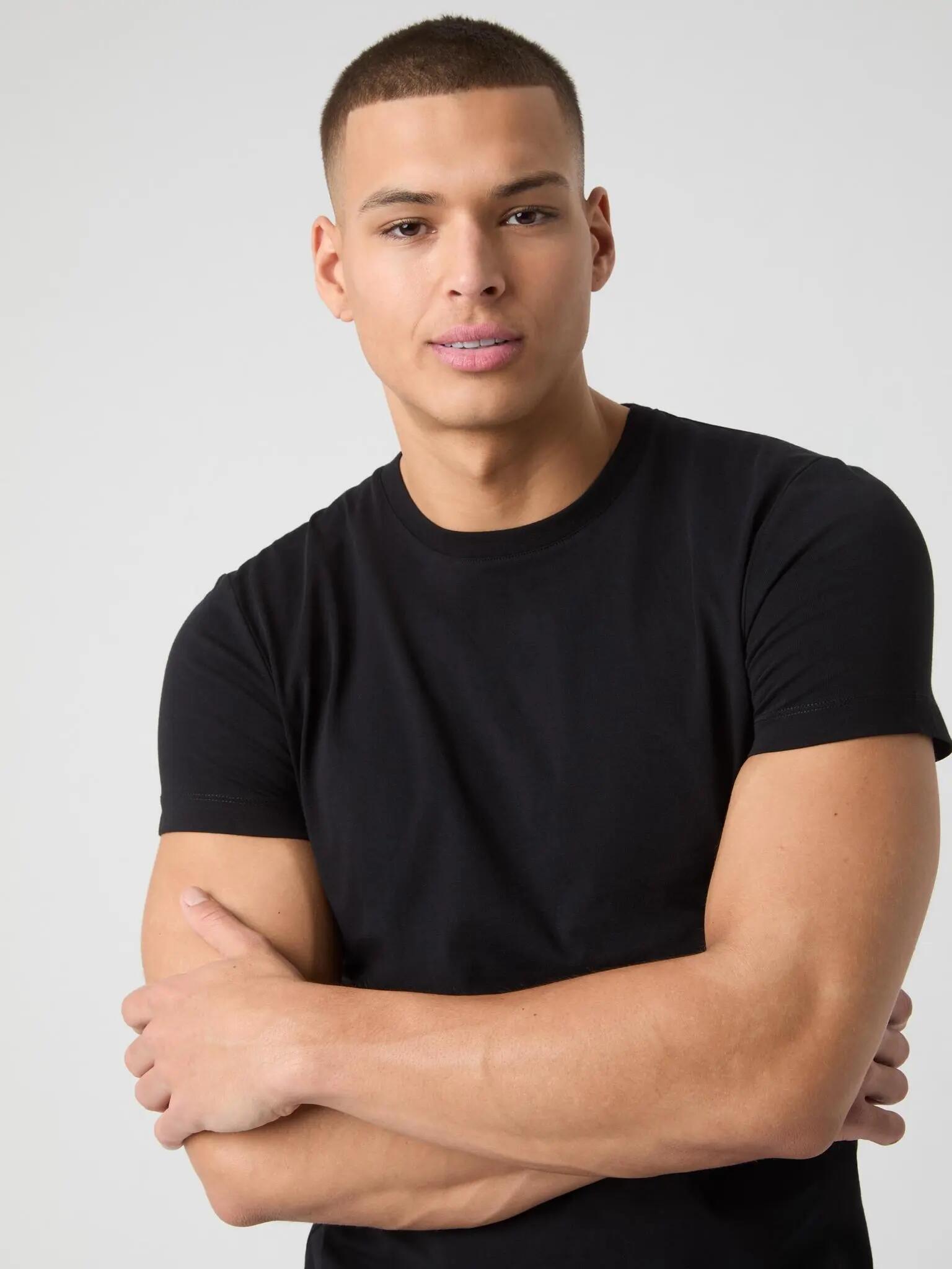 bjorn_borg CENTRE T-SHIRT para HOMEM – BLACK BEAUTY 5/5
