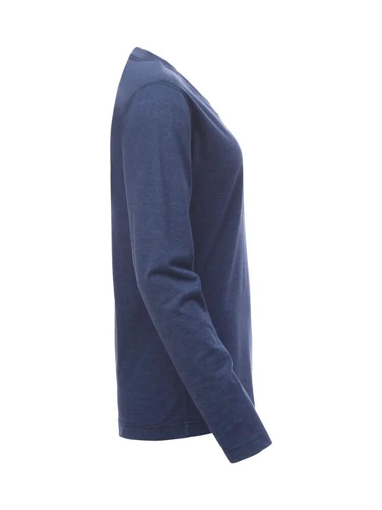 clique Orlando Women Langarmshirt mit Knopfleiste 4/4