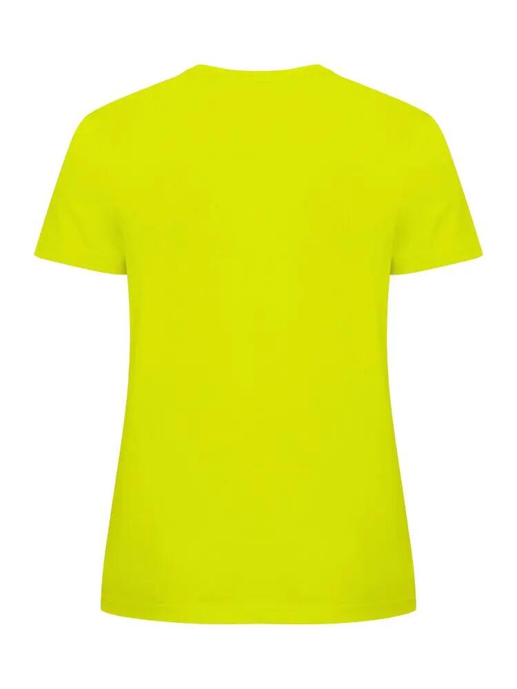 clique Basic-T Women T-shirt ajustada 100% algodão - visibility green 2/5