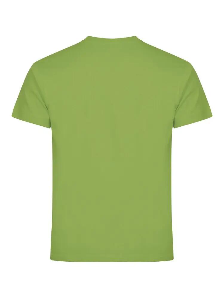 clique Basic-T T-shirt uomo slim in cotone, light green 2/5