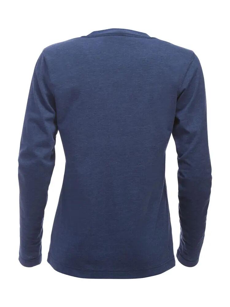 clique Orlando Women Langarmshirt mit Knopfleiste 2/4