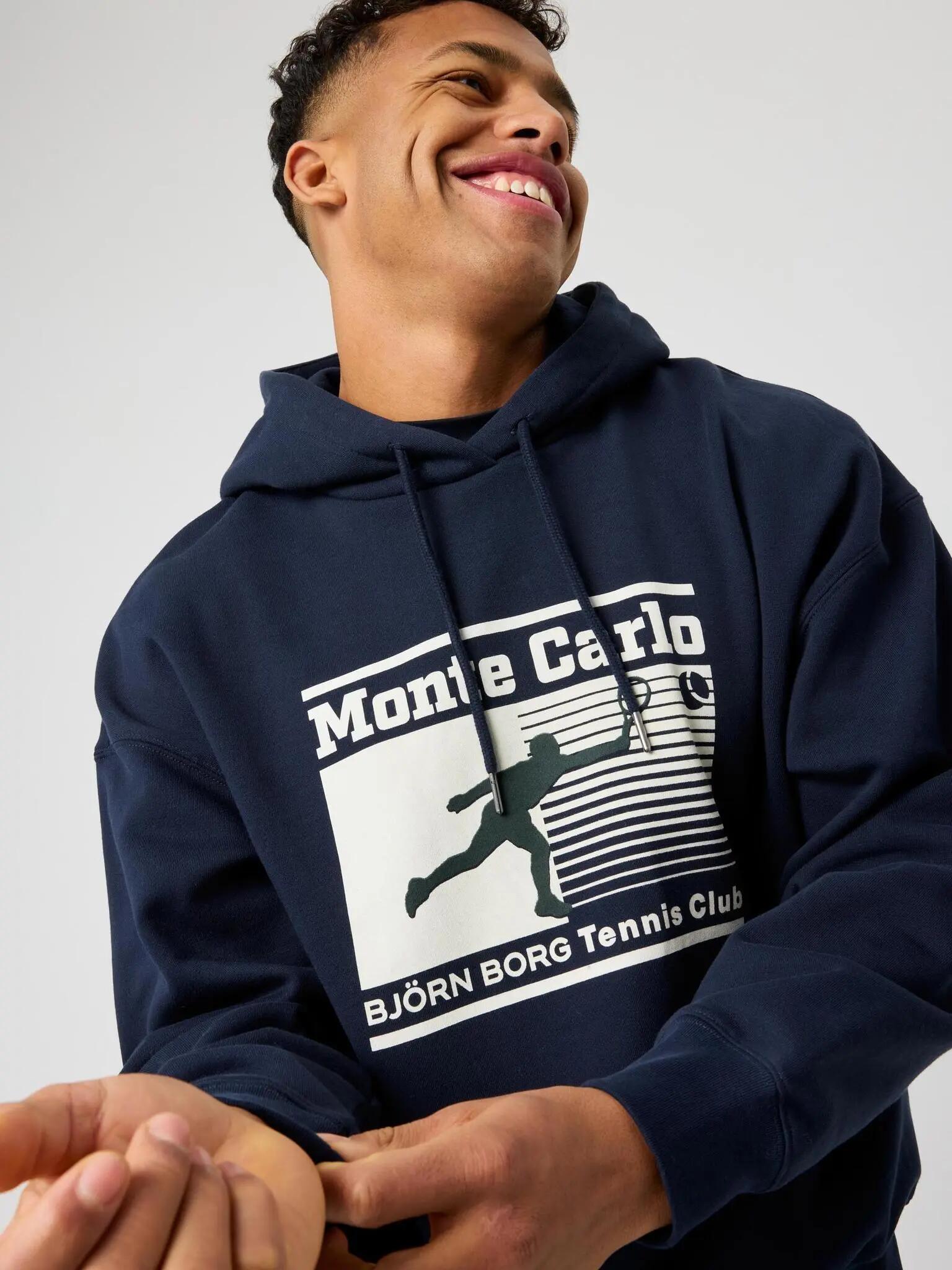 bjorn_borg BORG OVERSIZED HOODIE - NIGHT SKY 4/4