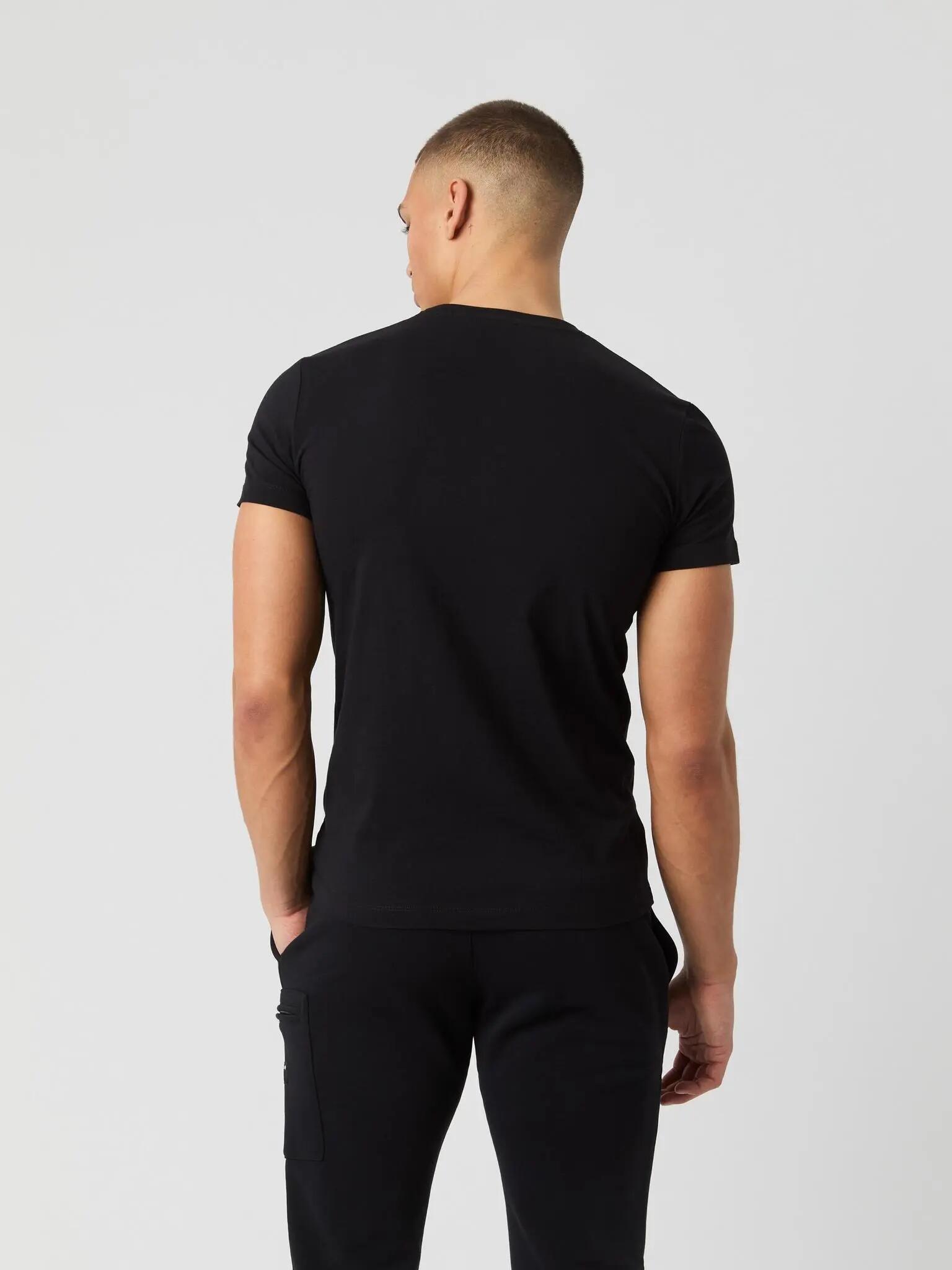 bjorn_borg CENTRE T-SHIRT para HOMEM – BLACK BEAUTY 2/5