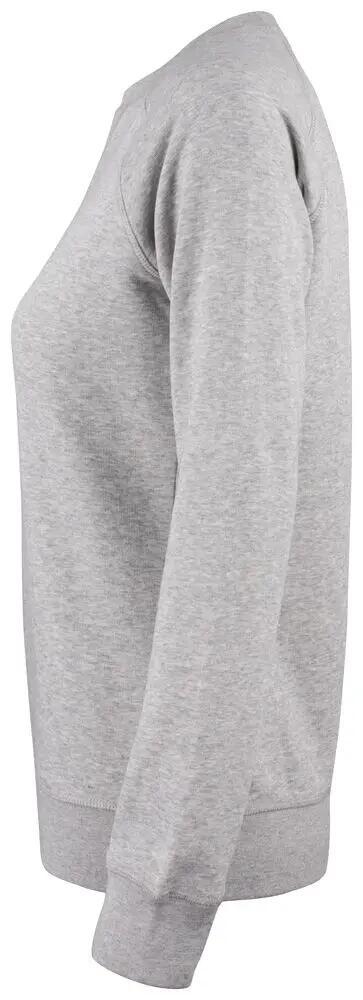 clique Premium OC Roundneck Women — Damen Rundhalssweatshirt in Bio-Mix 3/4