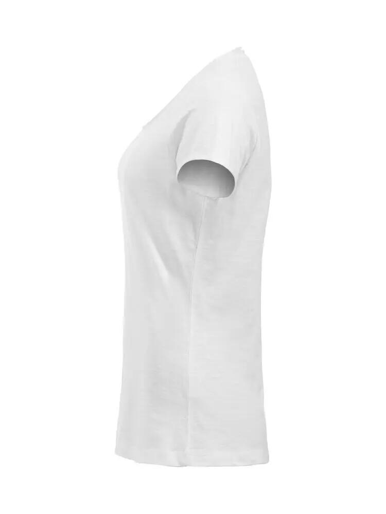 clique Derby-T Women T‑shirt van katoen slub, modern fit 4/5