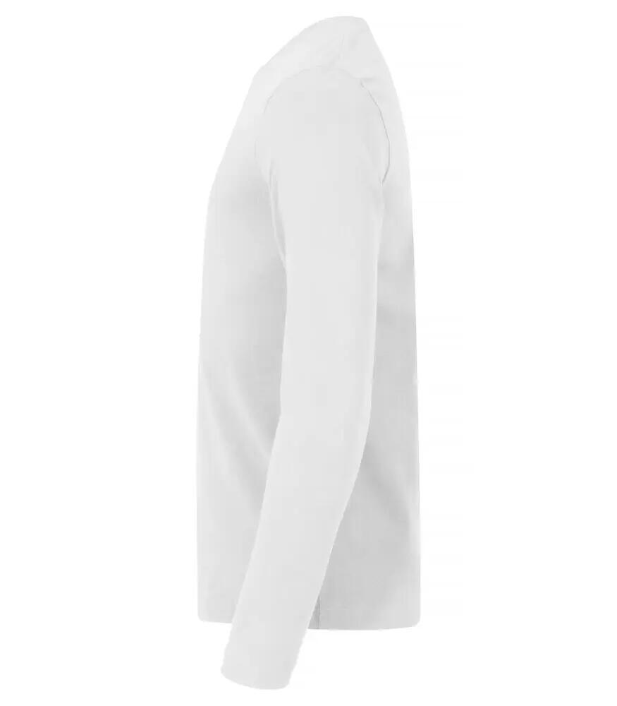 clique Premium Fashion-T L/S – Camiseta de manga larga premium, 100% algodón, 3/4