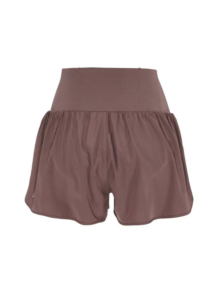 craft Hypervent Wide Shorts W – calções largos de corrida com cintura de suporte 3/7