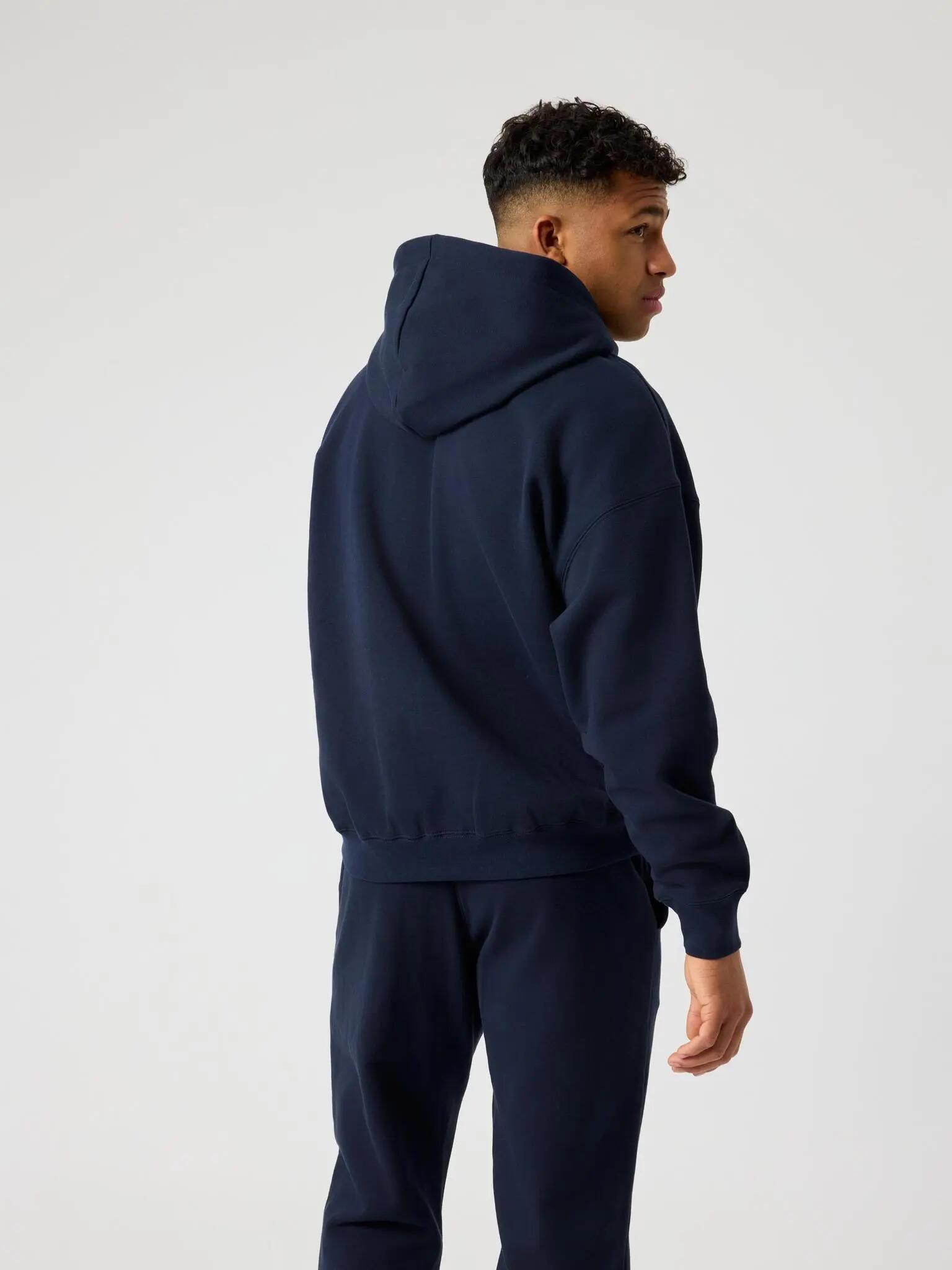 bjorn_borg BORG OVERSIZED HOODIE - NIGHT SKY 2/4