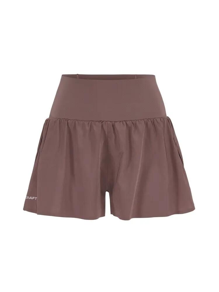 craft Hypervent Wide Shorts W – calções largos de corrida com cintura de suporte 2/7
