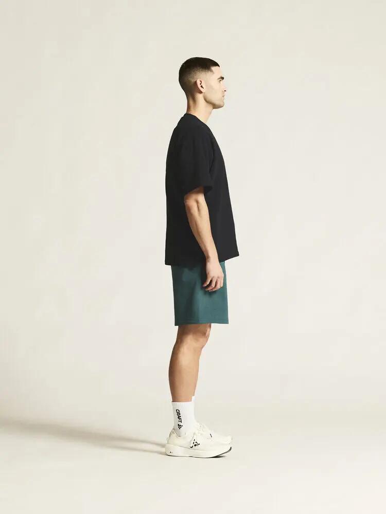 craft Frequent SS Sweatshirt em algodão orgânico — manga curta, corte relaxed 2/7