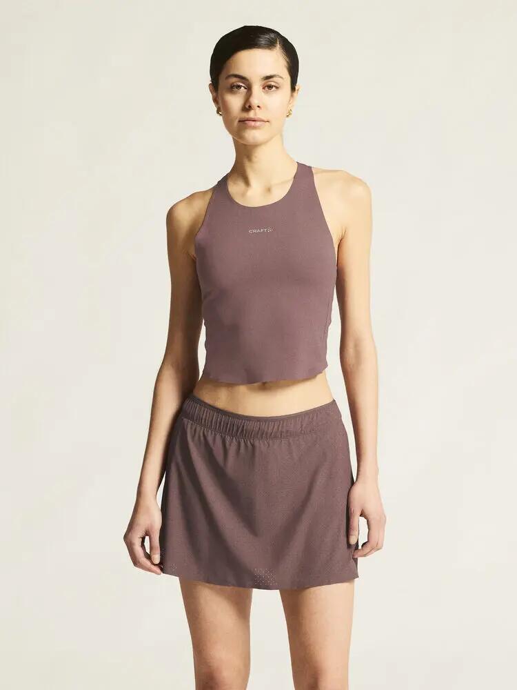 craft Hypervent Cropped Pocket Singlet W – licht hardtop met zakjes 6/7