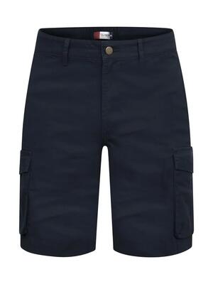 Clique cargo shorts van 100% organic cotton twill – dark navy