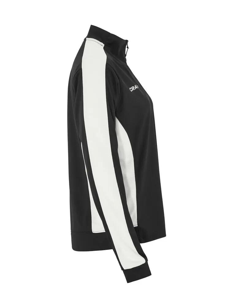 craft Evolve 2.0 Contrast Half Zip W – Midlayer elasticizzato Nero/Bianco 4/4