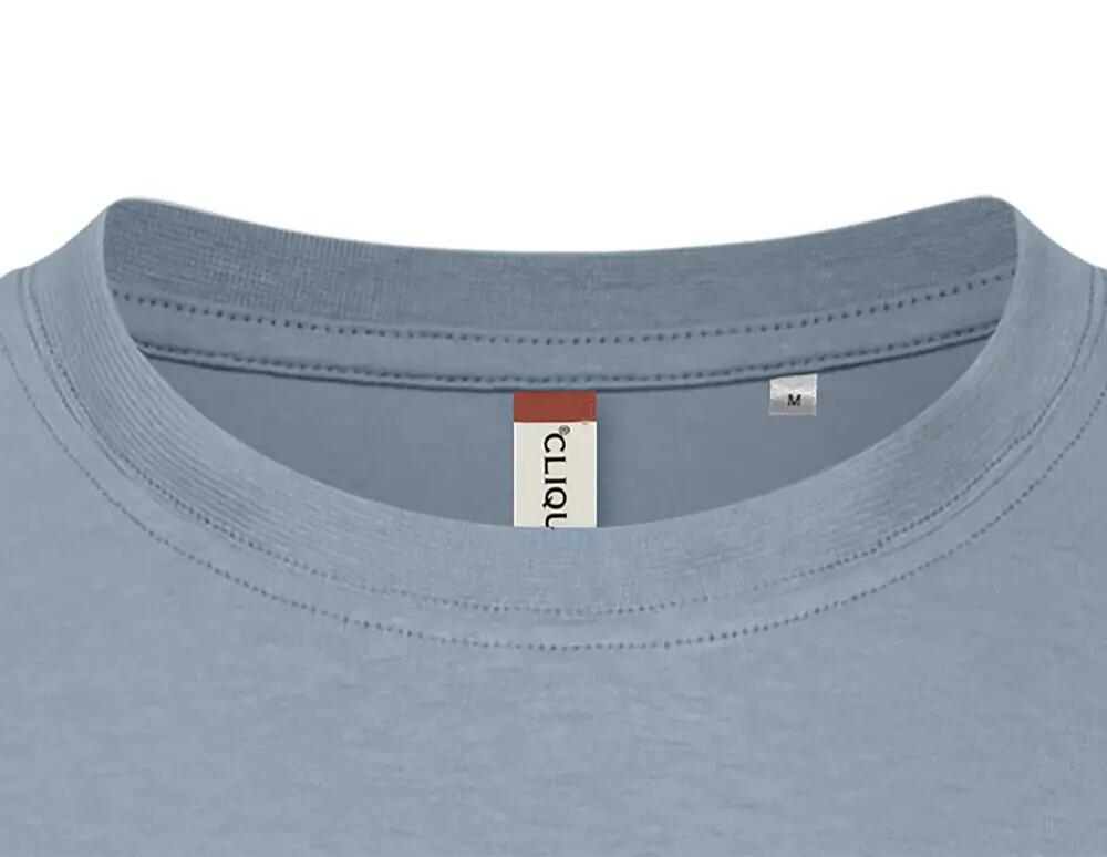 clique Basic-T T-shirt homem em algodão, corte ajustado 5/5