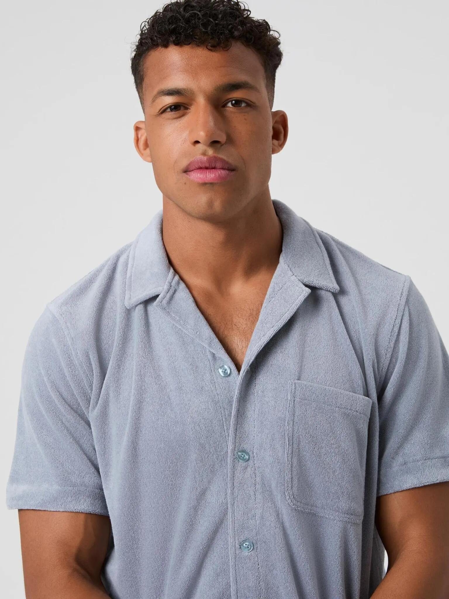 bjorn_borg BORG TOWELING POOL SHIRT TRADEWINDS 5/5