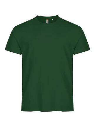 clique Basic-T T-Shirt Slim Fit aus Baumwolle, bottle green