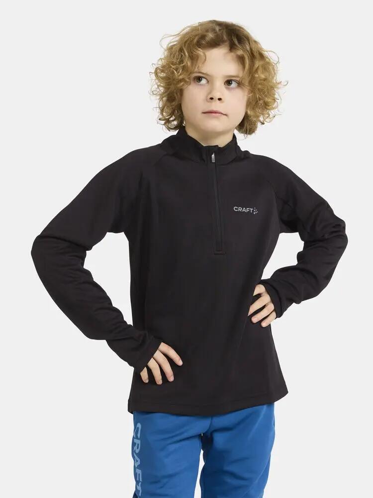 craft Evolve Halfzip JR - midlayer elástico e durável 2/5