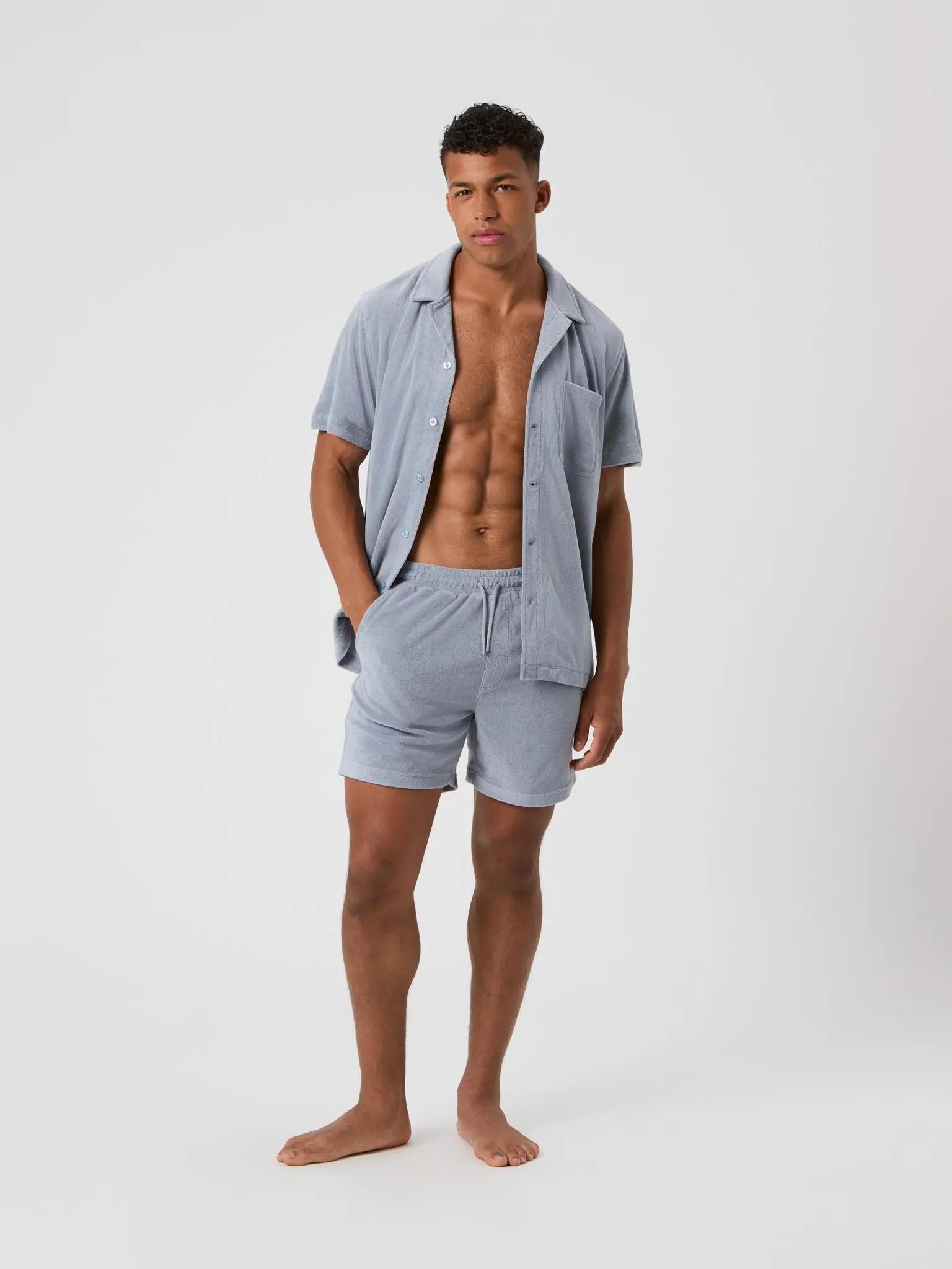 bjorn_borg BORG TOWELING POOL SHIRT TRADEWINDS 3/5