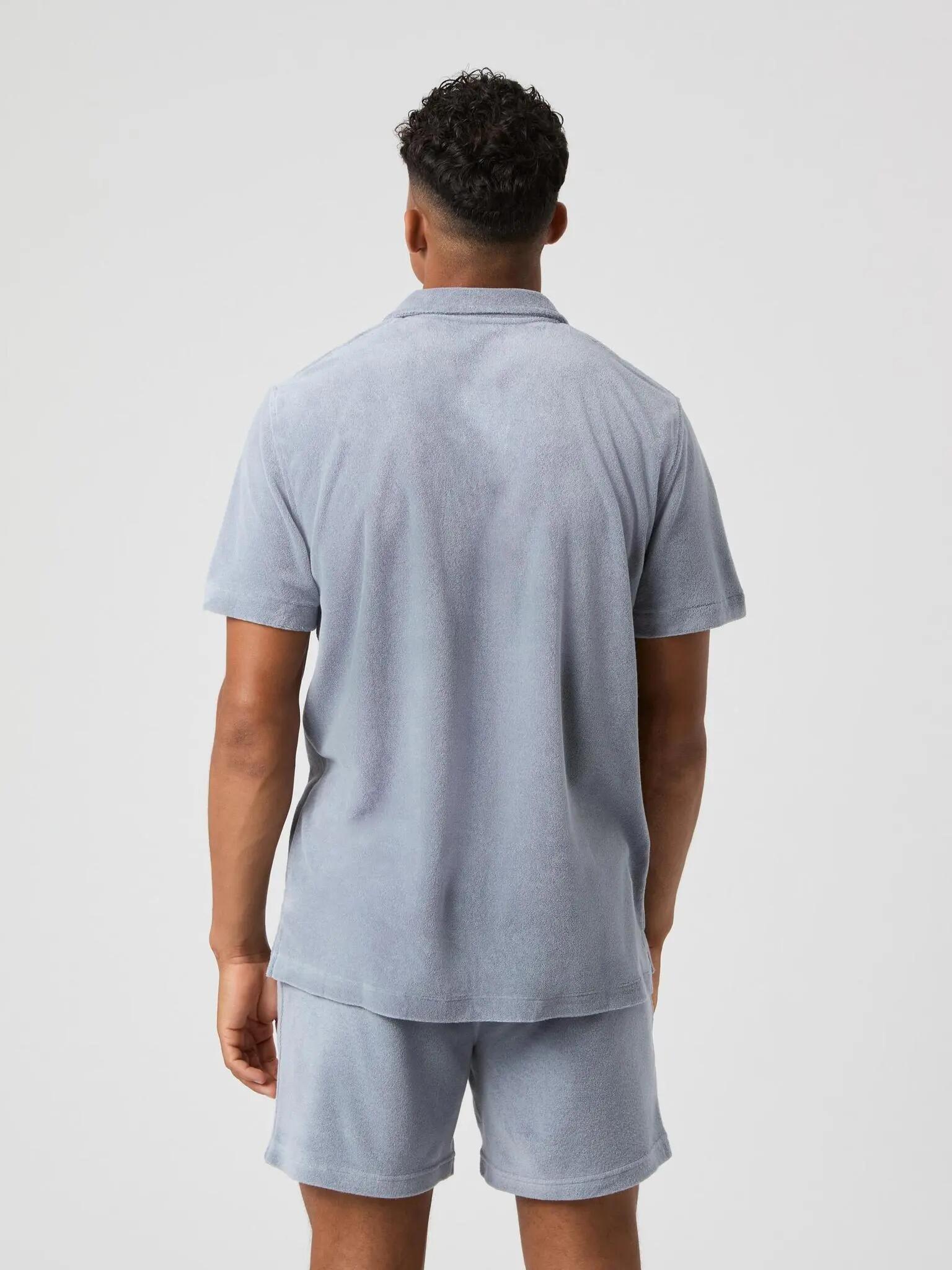 bjorn_borg BORG TOWELING POOL SHIRT TRADEWINDS 2/5