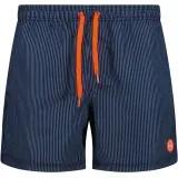 cmp Pantaloncini mare uomo a righe in microfibra 4/4