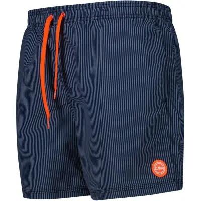 cmp Pantaloncini mare uomo a righe in microfibra 3/4