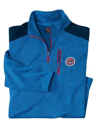 Pull Molleton Chiné Sport