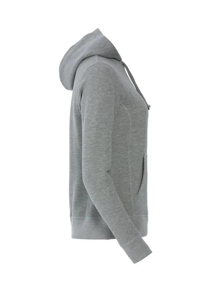 clique Classic Hoody Women Kapuzenpullover in Grau Melange 5/5