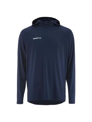 Craft ability long sleeve hood m - warming hoodie stretch van gerecycled