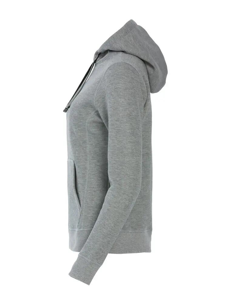 clique Classic Hoody Women Kapuzenpullover in Grau Melange 4/5