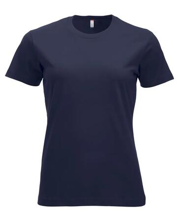 clique New Classic‑T Women — T‑shirt femme en coton, coupe contemporaine