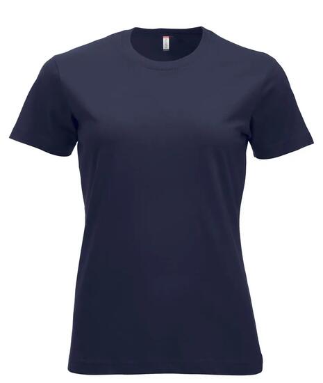 clique New Classic‑T Women — T‑shirt femme en coton, coupe contemporaine