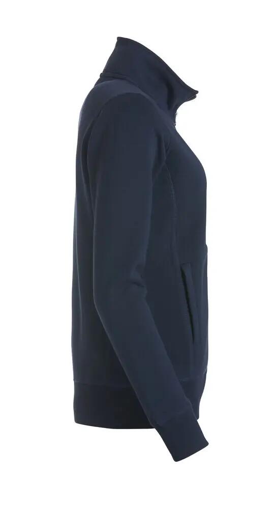 clique Classic Cardigan Women cardigan sweatshirt, dark navy 3/4