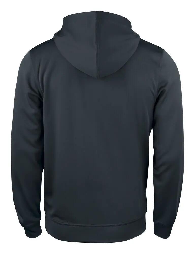 clique Basic Active Hoody Full Zip – sweat à capuche zippé, 100% polyester 2/4