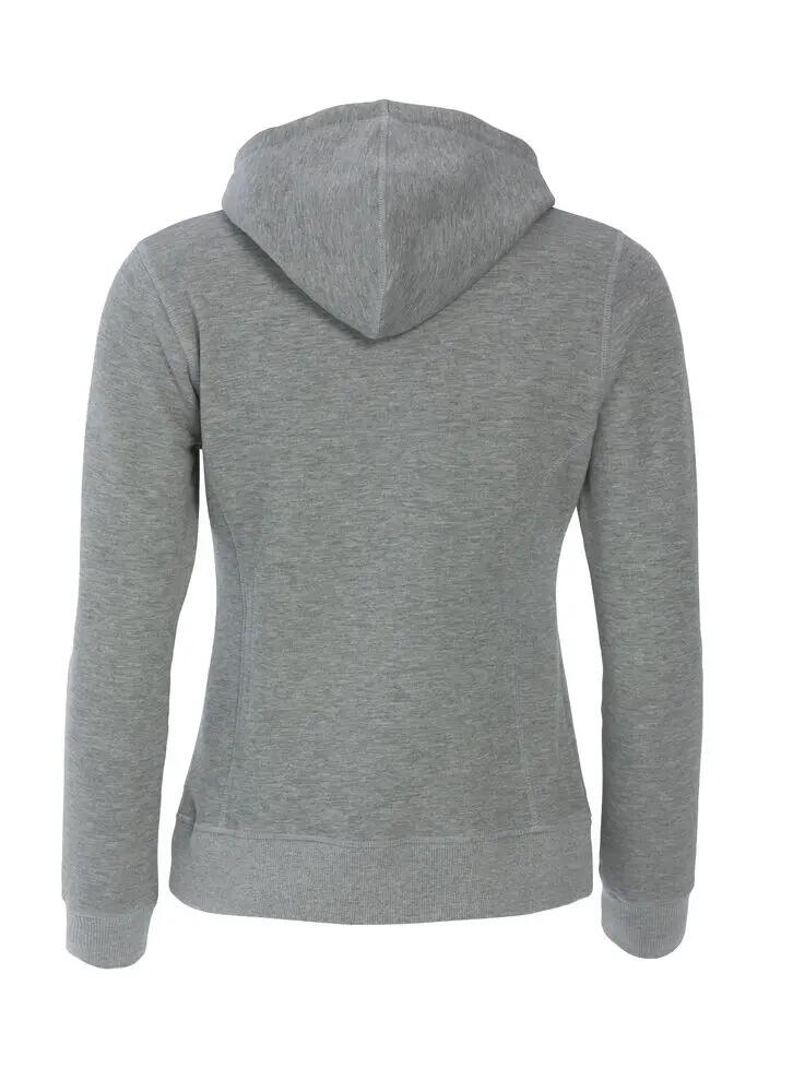 clique Classic Hoody Women Kapuzenpullover in Grau Melange 3/5