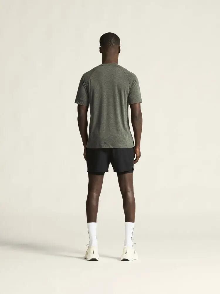craft Wool SS Tee M — T‑shirt manica corta in polyester riciclato e lana 6/7
