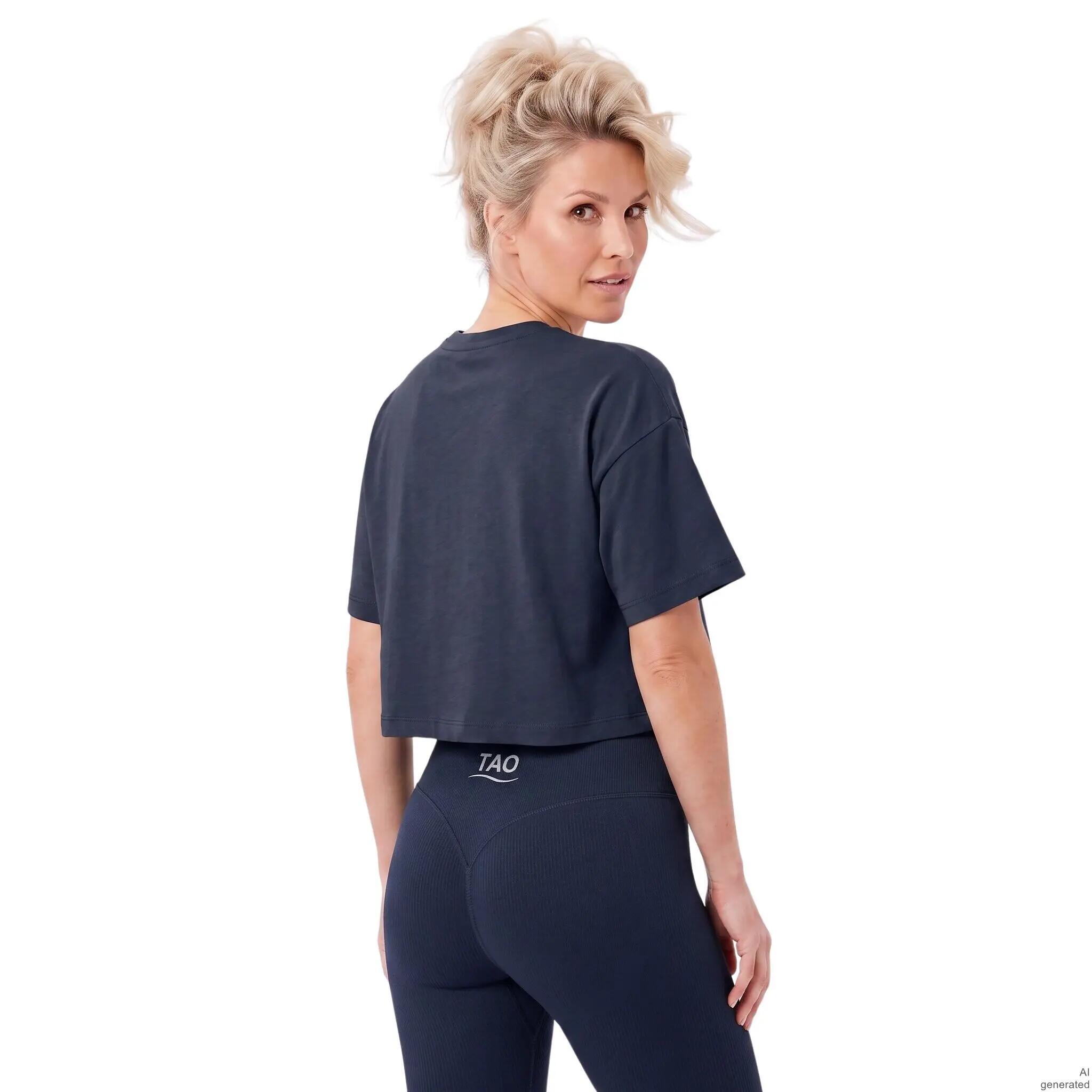 Damen TAO FLEXY Cropped T-Shirt Oversized 2/5