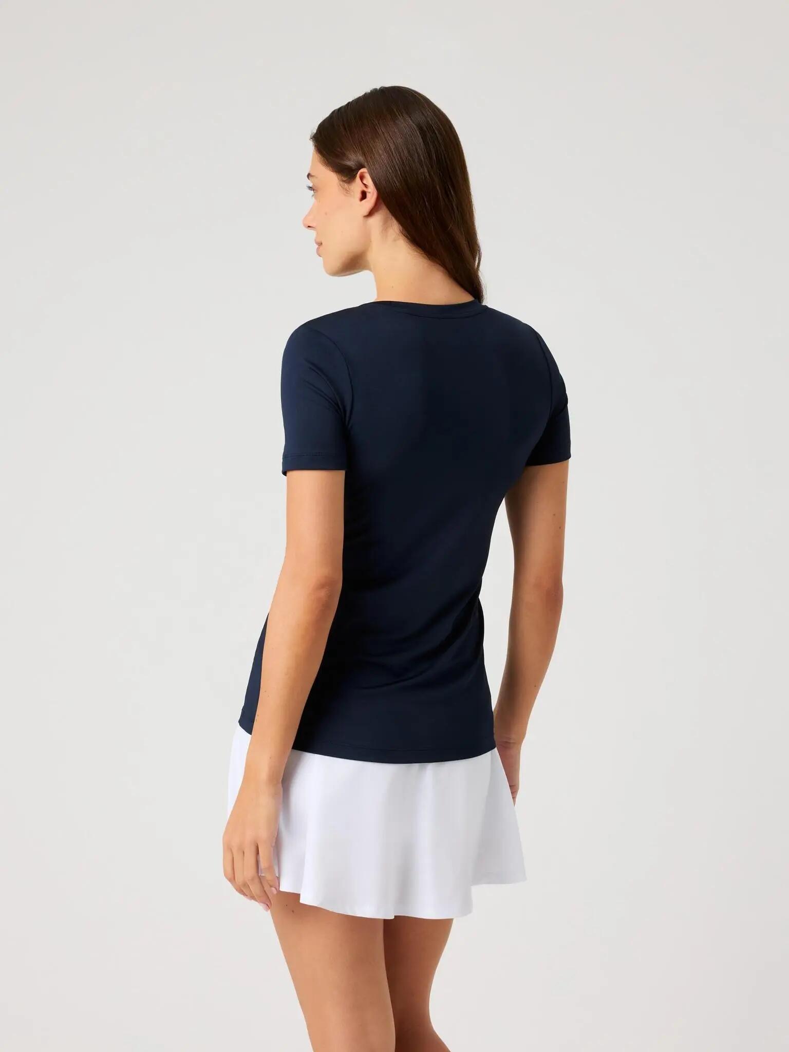 bjorn_borg ACE SLIM T-SHIRT van gerecycled polyester - NIGHT SKY 2/4