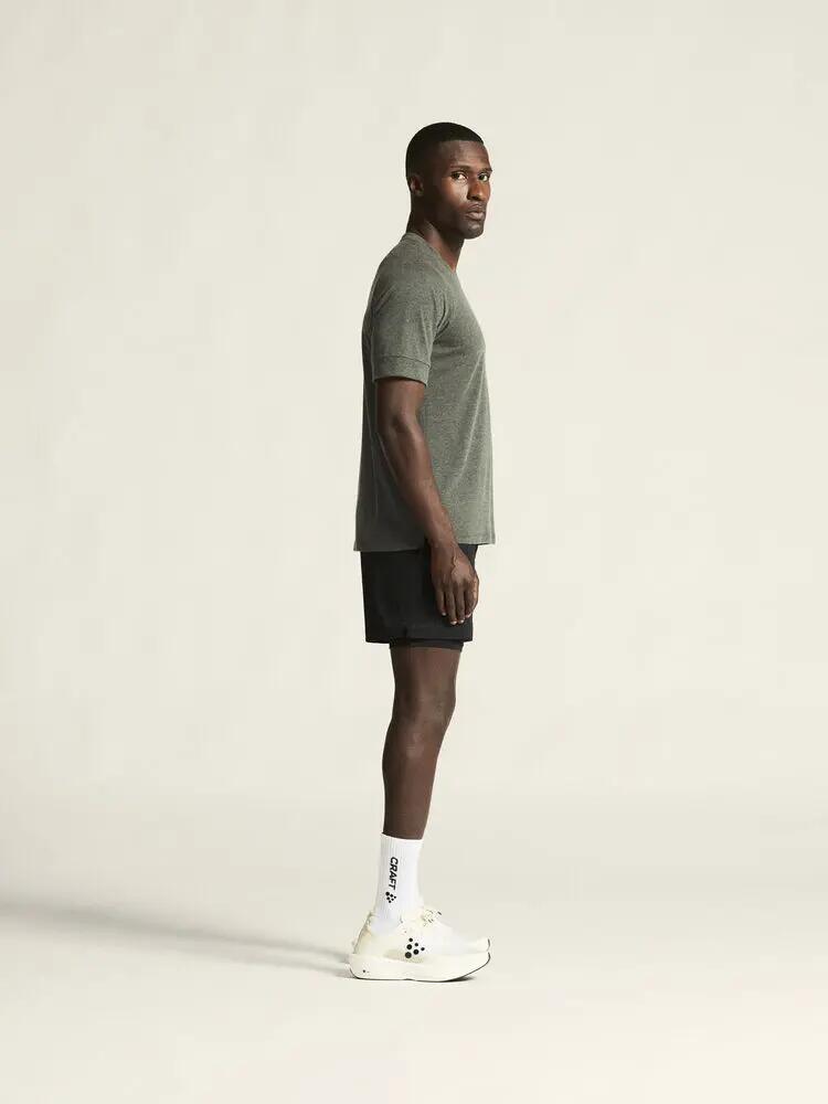 craft Wool SS Tee M — T‑shirt manica corta in polyester riciclato e lana 3/7