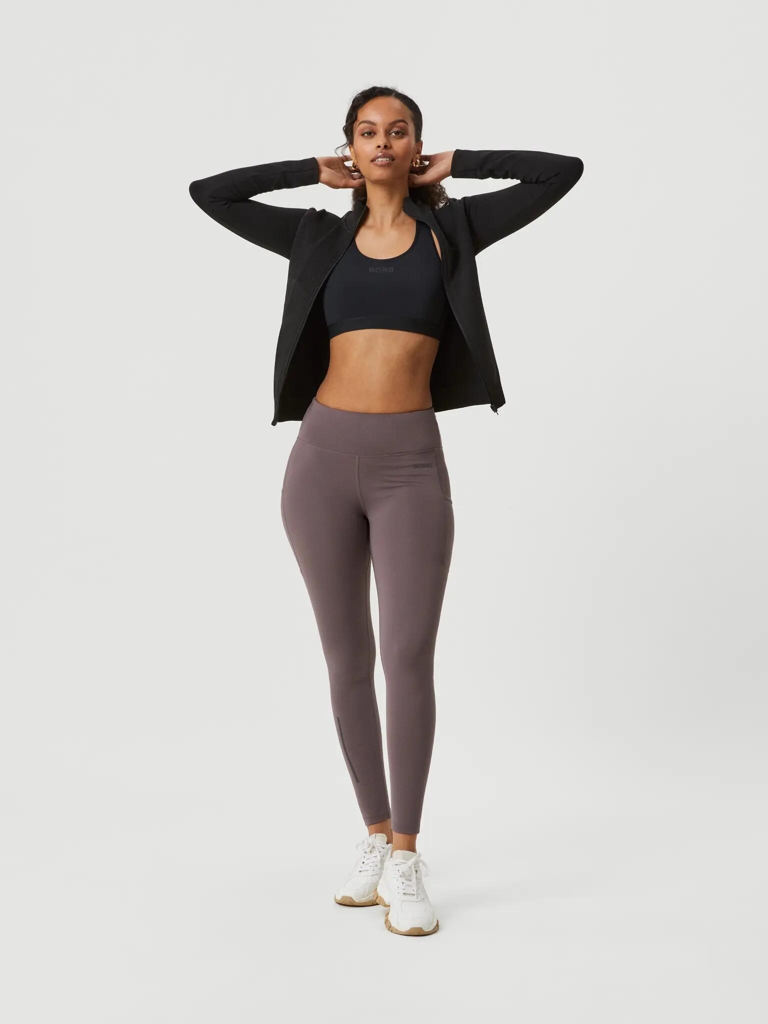 bjorn_borg BORG RUNNING TIGHTS para WOMEN na cor SPARROW 3/5