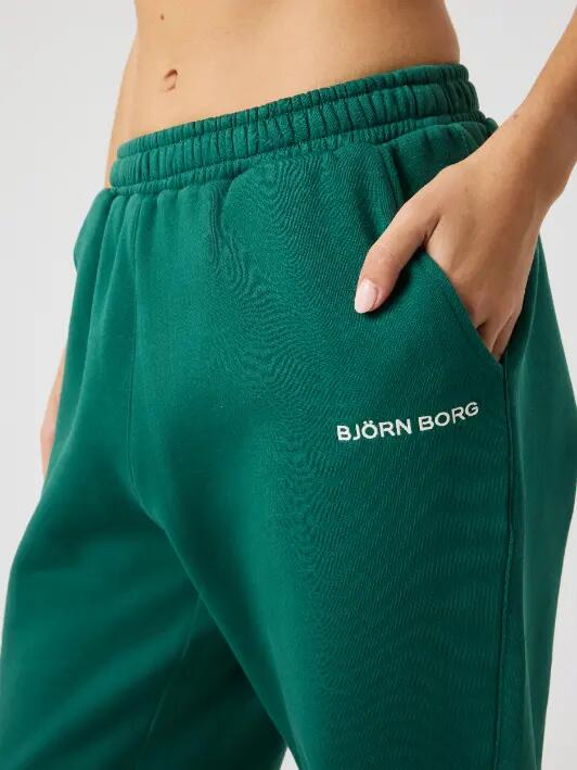 bjorn_borg BORG SWEATPANTS POSY GREEN 3/5