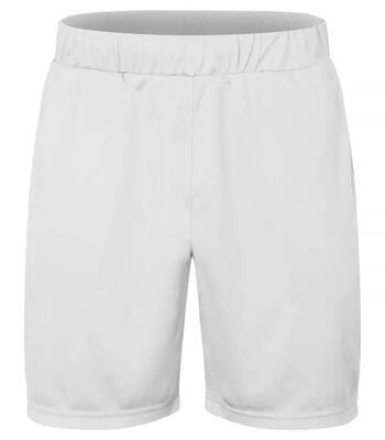 Clique basic active shorts junior 100% polyester wit – white