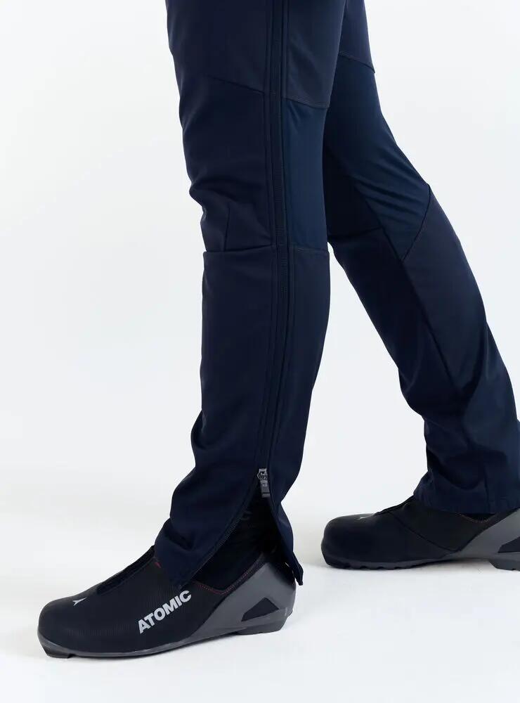 craft CORE Nordic Club FZ Pants M — softshell corta-vento e impermeável 6/7